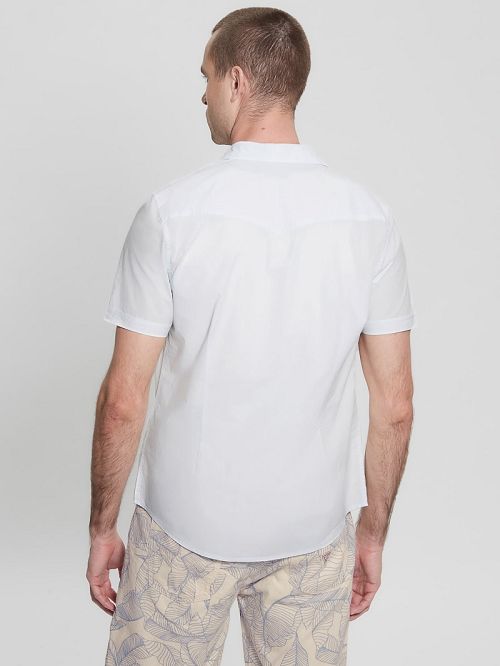 Guess Nottingham Shirt Blauw | GUESS-SN31146