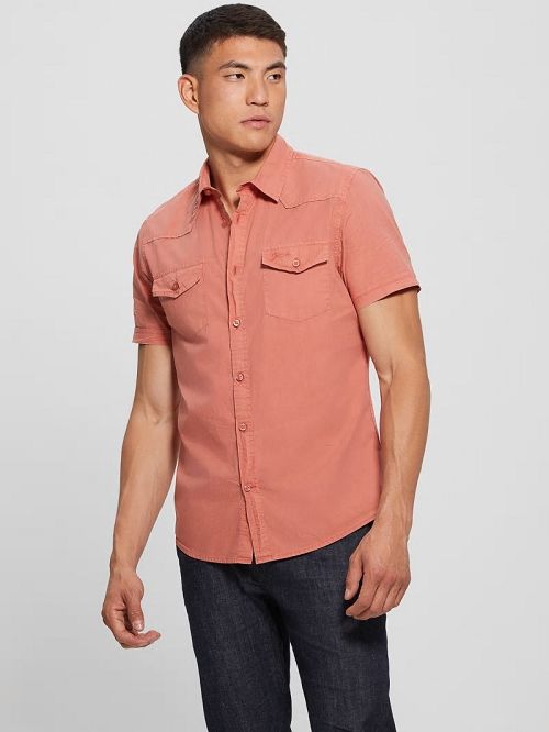 Guess Nottingham Shirt Roze | GUESS-SN31277