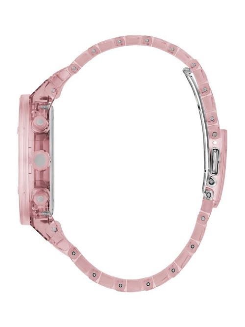 Guess Nude Transparent Multifunction Watch Beige | GUESS-SN30037