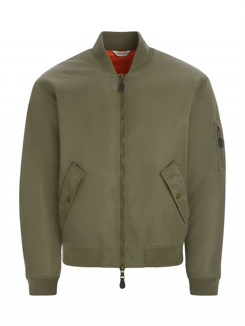 Guess Nylon Bomber Jacket Groen | GUESS-SN30759