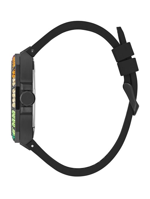 Guess Nylon Rainbow-Crystal Multifunction Watch Multi | GUESS-SN29979