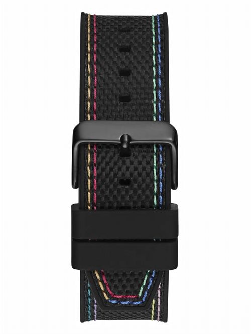 Guess Nylon Rainbow-Crystal Multifunction Watch Multi | GUESS-SN29979