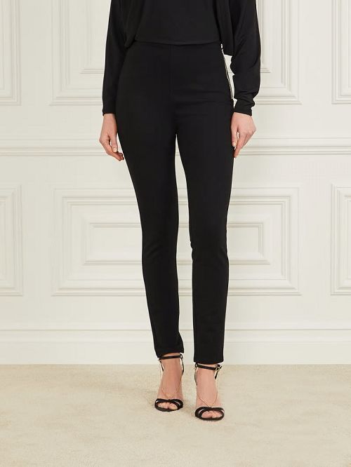 Guess Olivia Skinny Pant Zwart | GUESS-SN28253