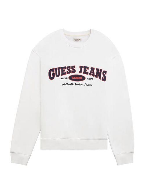 Guess Original Design Sweatshirt Wit | GUESS-SN31493