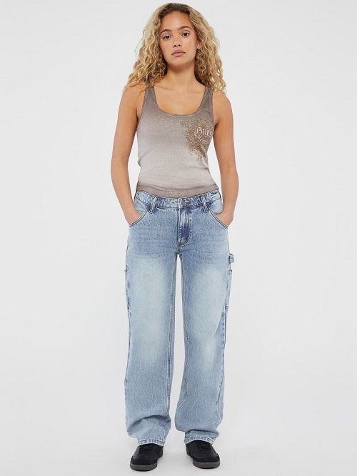 Guess Originals Airbrush Tank Top Bruin | GUESS-SN27143