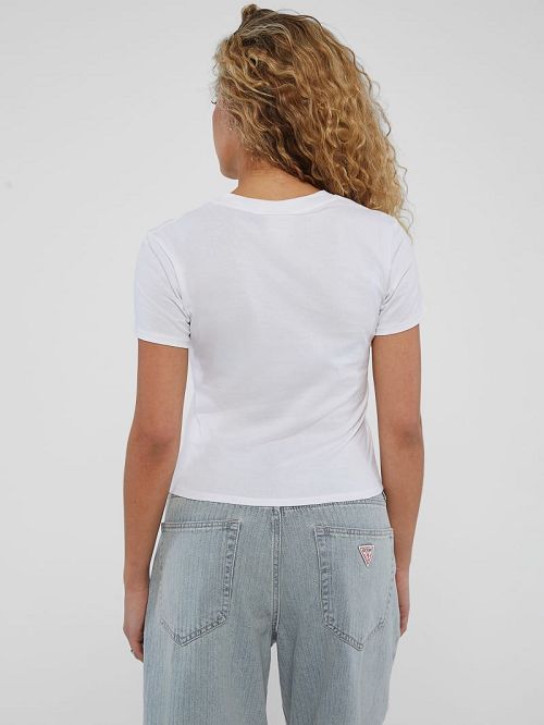 Guess Originals Airbrush Tee Wit | GUESS-SN27094