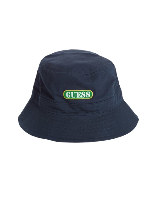 Guess Originals Bucket Hat Blauw | GUESS-SN31927