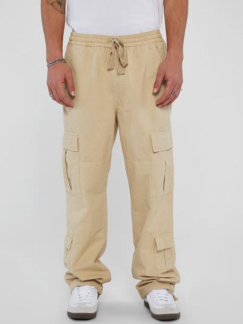 Guess Originals Cargo Pants Beige | GUESS-SN30342