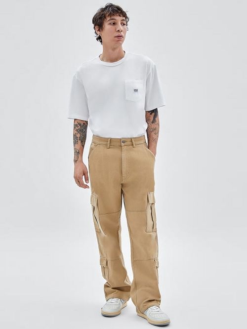 Guess Originals Cargo Pants Beige | GUESS-SN31377