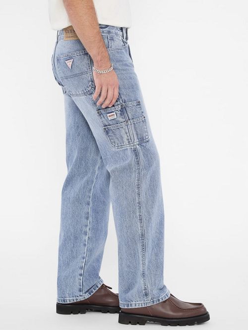 Guess Originals Carpenter Denim Jeans Blauw | GUESS-SN30355