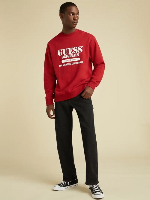 Guess Originals Carpenter Jeans Zwart | GUESS-SN30385