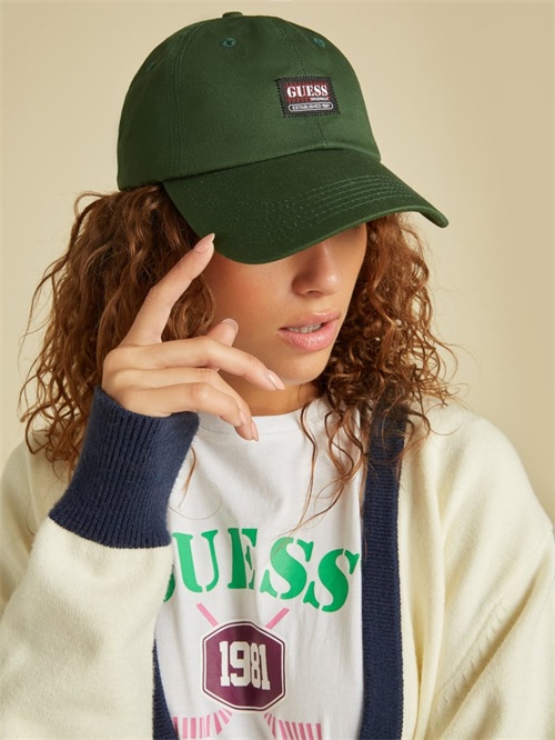 Guess Originals Dad Hat Groen | GUESS-SN31929