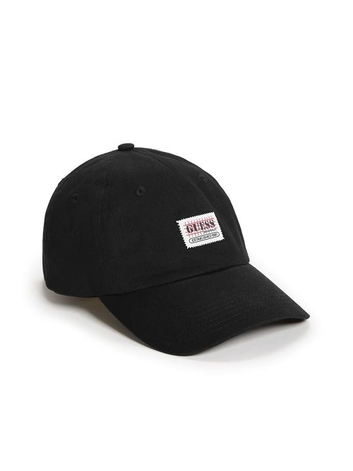 Guess Originals Dad Hat Zwart | GUESS-SN30168