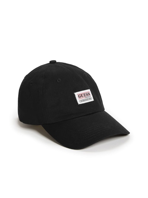 Guess Originals Dad Hat Zwart | GUESS-SN31928