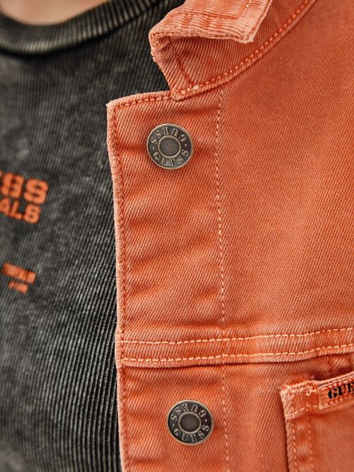 Guess Originals Denim Jacket Oranje | GUESS-SN27910