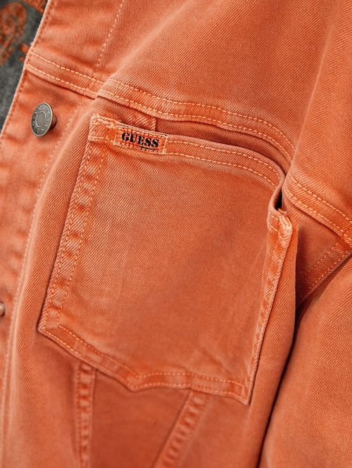 Guess Originals Denim Jacket Oranje | GUESS-SN27910