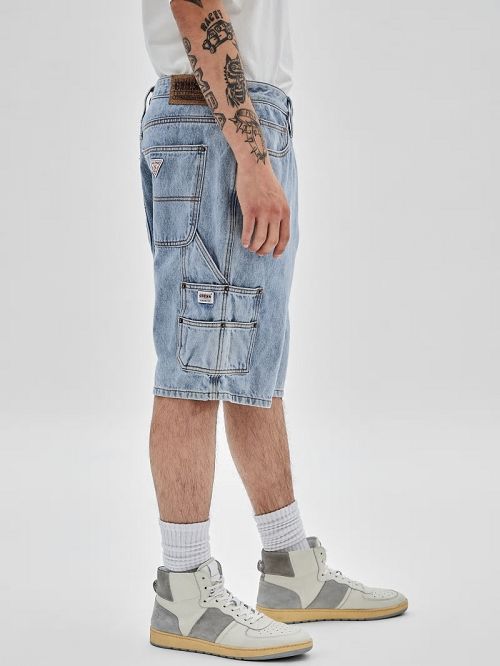 Guess Originals Denim Kit Carpenter Shorts Blauw | GUESS-SN30343