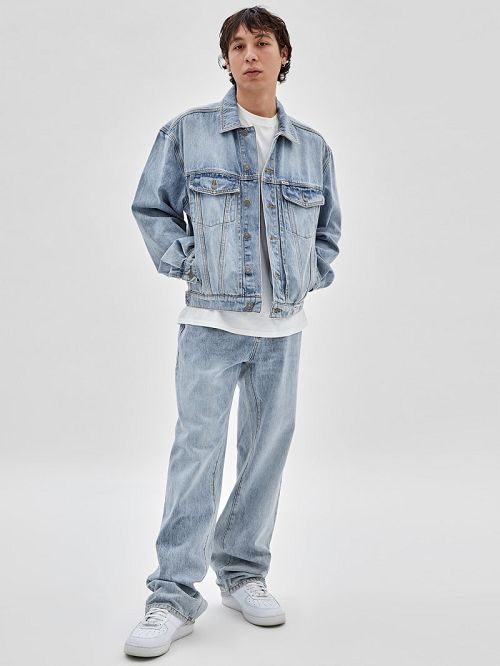 Guess Originals Denim Kit Jacket Blauw | GUESS-SN30818