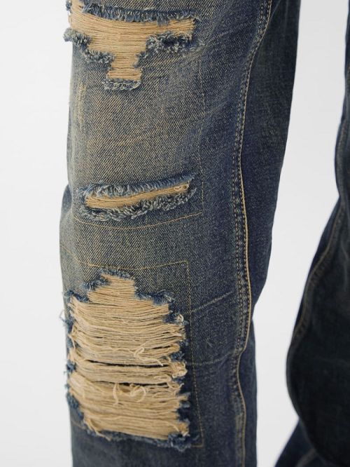 Guess Originals Distressed Carpenter Jeans Blauw | GUESS-SN26536