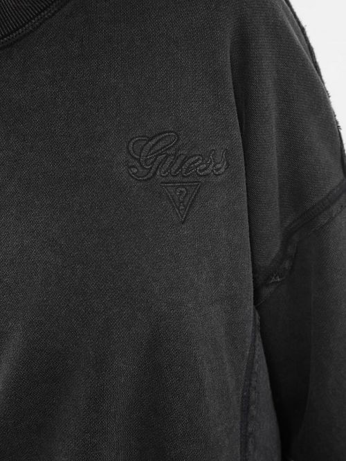 Guess Originals Distressed Pullover Zwart | GUESS-SN27729