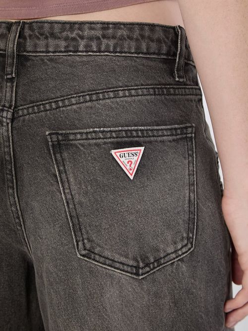 Guess Originals Double Pocket Wide-Leg Jeans Zwart | GUESS-SN26530