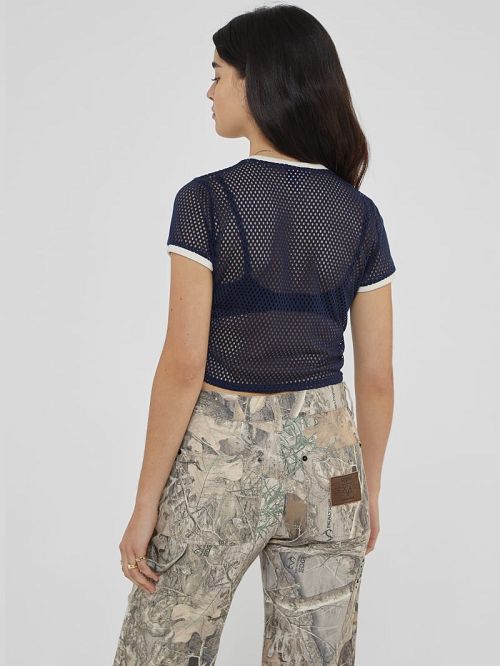 Guess Originals Jersey Top Blauw | GUESS-SN27187