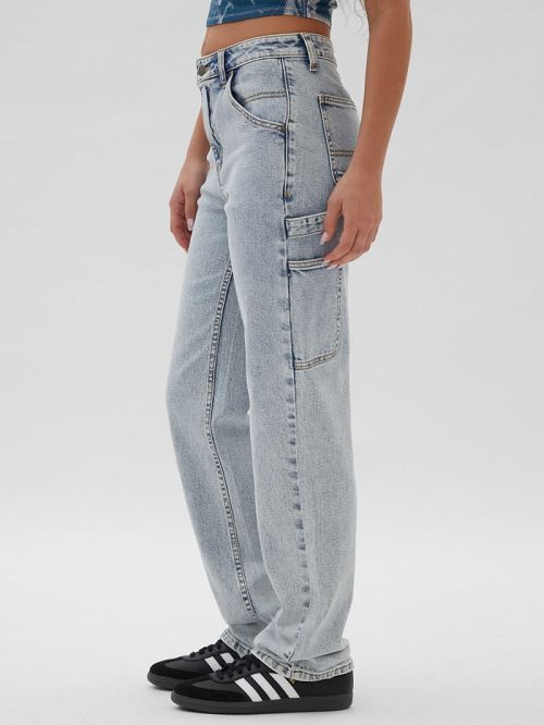 Guess Originals Kit Acid Washed Carpenter Jeans Blauw | GUESS-SN28210