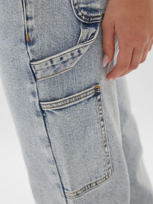Guess Originals Kit Acid Washed Carpenter Jeans Blauw | GUESS-SN28210