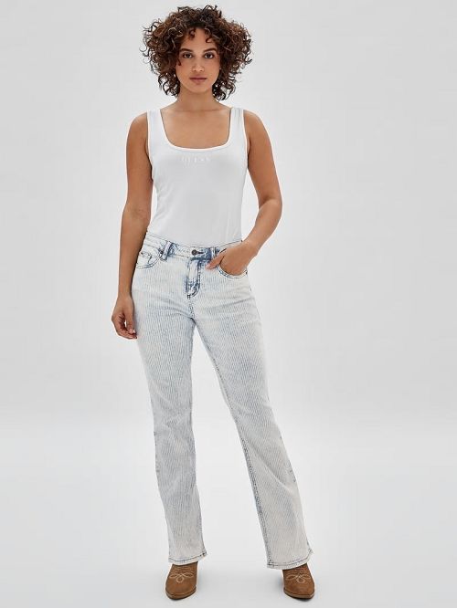 Guess Originals Kit Bootcut Jeans Blauw | GUESS-SN26577