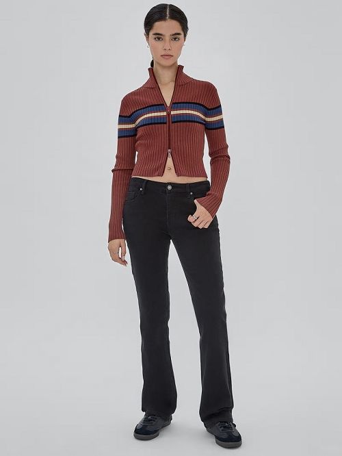 Guess Originals Kit Bootcut Jeans Zwart | GUESS-SN26582