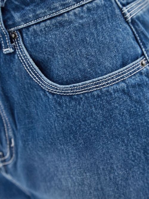 Guess Originals Kit Boyfriend Shorts Blauw | GUESS-SN26545