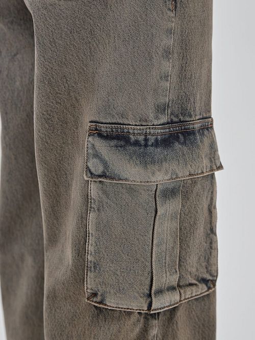 Guess Originals Kit Cargo Jeans Bruin | GUESS-SN26583