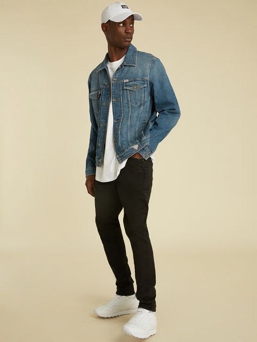 Guess Originals Kit Denim Jacket Blauw | GUESS-SN30725