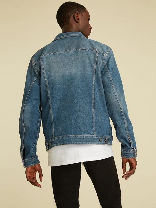 Guess Originals Kit Denim Jacket Blauw | GUESS-SN30725