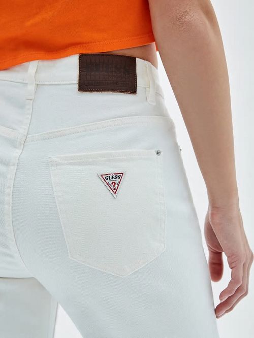 Guess Originals Kit Mom Jeans Wit | GUESS-SN28205