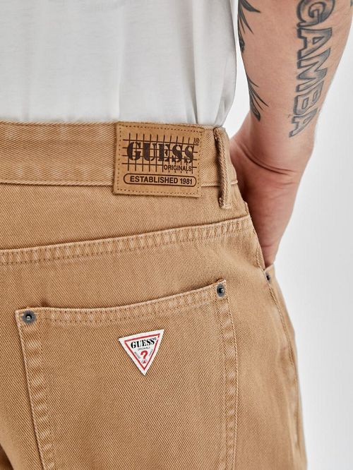 Guess Originals Kit Relaxed Jeans Beige | GUESS-SN30358