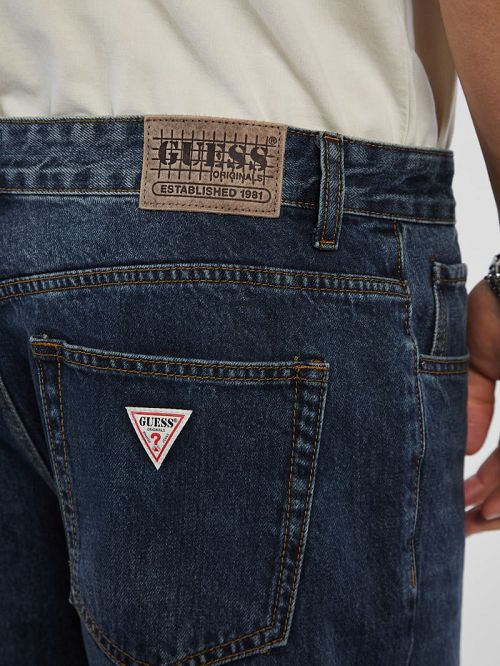 Guess Originals Kit Relaxed Jeans Blauw | GUESS-SN30402
