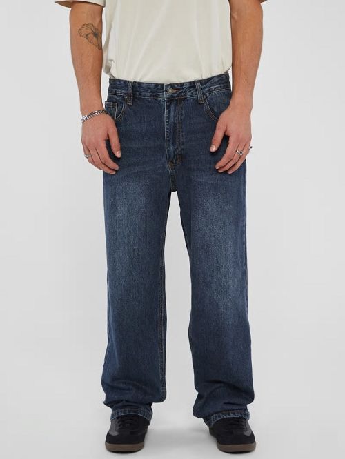 Guess Originals Kit Relaxed Jeans Blauw | GUESS-SN30402