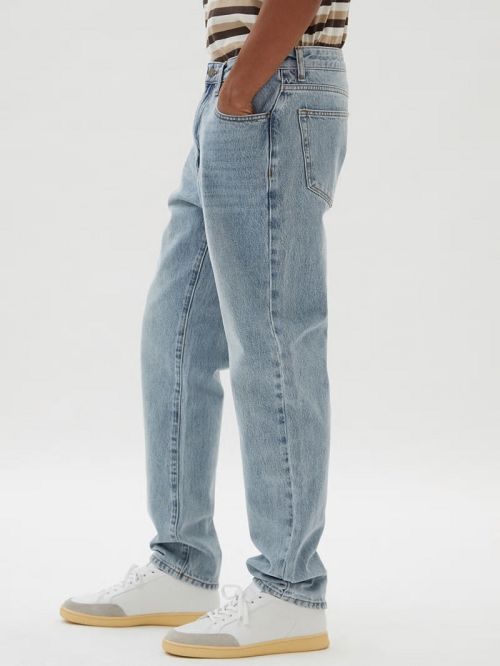Guess Originals Kit Straight Jeans Blauw | GUESS-SN30391