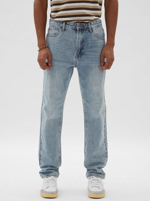 Guess Originals Kit Straight Jeans Blauw | GUESS-SN30391