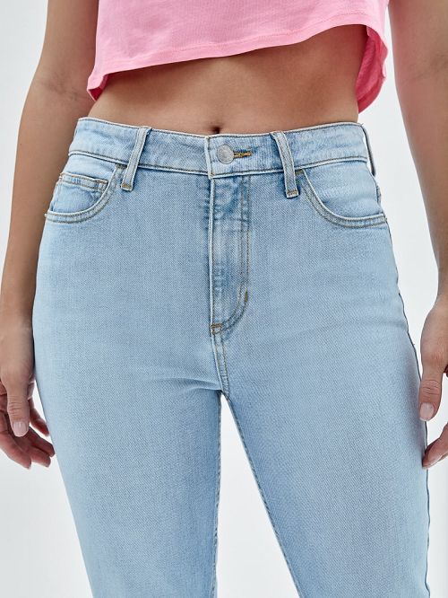 Guess Originals Kit Super High-Rise Skinny Jeans Blauw | GUESS-SN26517