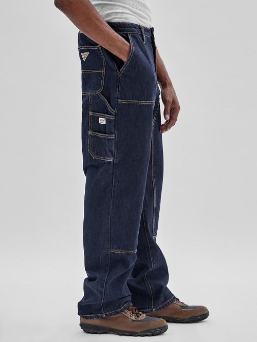 Guess Originals Kit Tactical Carpenter Jeans Zwart | GUESS-SN30341