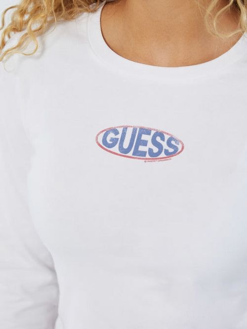 Guess Originals Logo Top Wit | GUESS-SN27313