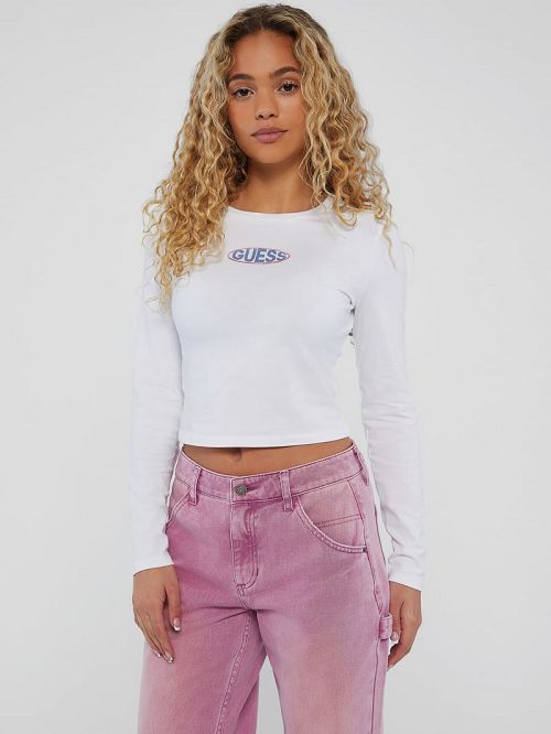 Guess Originals Logo Top Wit | GUESS-SN27313