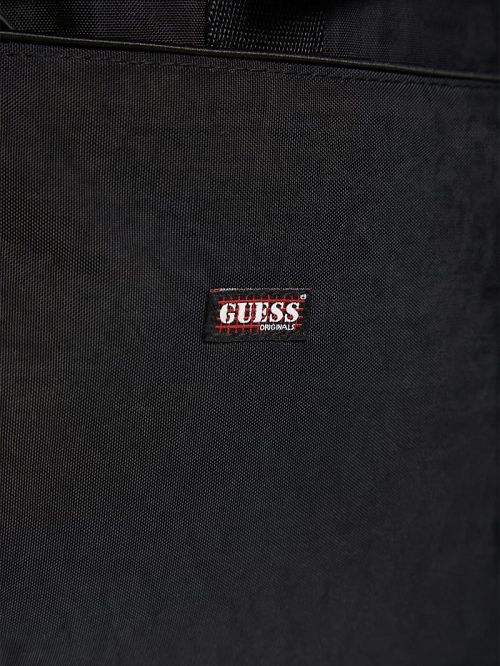 Guess Originals Nylon Sports Backpack Zwart | GUESS-SN31709