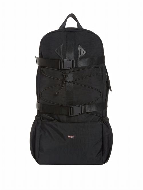Guess Originals Nylon Sports Backpack Zwart | GUESS-SN31709