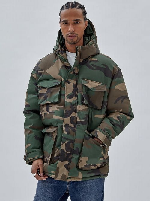 Guess Originals Parka Jacket Multi | GUESS-SN30768