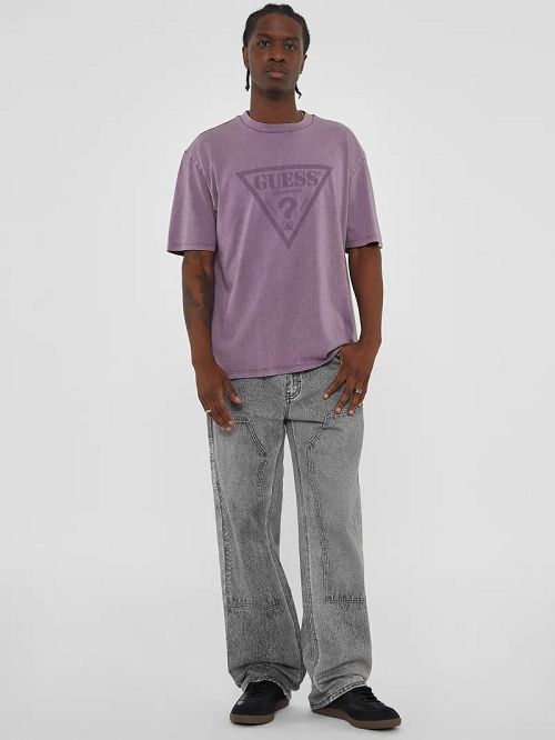 Guess Originals Photo Real Baggy Jeans Zwart | GUESS-SN30347