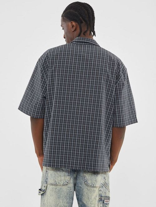 Guess Originals Plaid Shirt Zwart | GUESS-SN31249