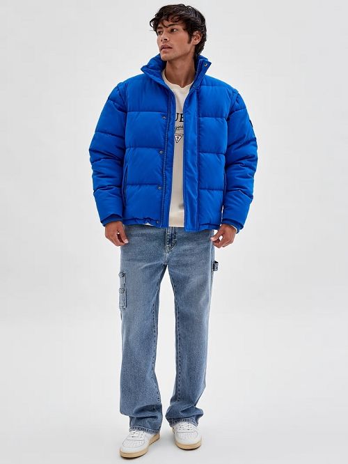 Guess Originals Puffer Jacket Blauw | GUESS-SN30746